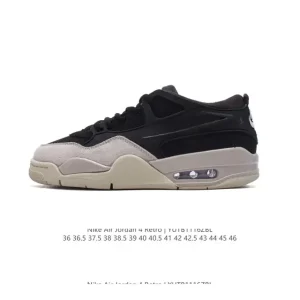 Jordan Air 4 Retro OG Low Fq7939 Black Men Women Basketball Shoes