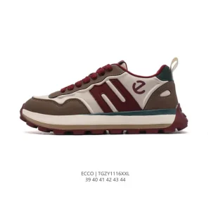 ECCO Men's Outdoor Casual Sneakers Lightweight Breathable Shoes