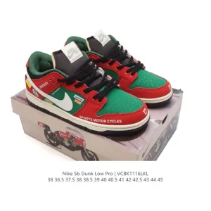 Nike SB Dunk Low Pro Retro Skateboarding Shoes for Men and Women