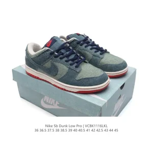 Nike SB Dunk Low Pro DD1391-114 Retro Skateboarding Shoes for Men and Women
