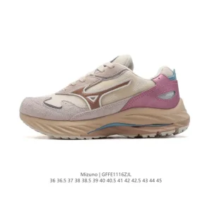 Mizuno Sportstyle Retro Fashion Comfortable Cushioning Running Shoes for Men and Women