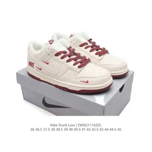 Nike SB Dunk Low NYC White Black 3M Reflective Skate Shoes