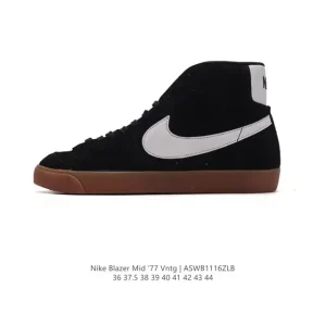 Nike Blazer Mid '77 Vntg Unisex Vintage Sneakers with Suede Details