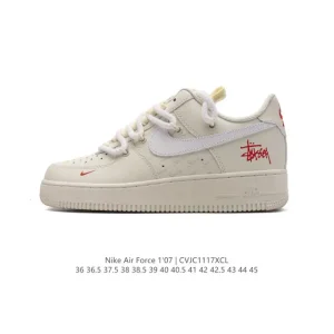 Nike Air Force 1 Low Deconstructed Double Laces Thick Sole Sneaker