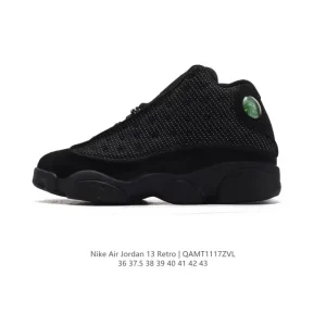 Nike Air Jordan 13 Retro Black Panther High Top Basketball Shoes