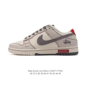 Nike Dunk Low Retro Classic Basketball Sneakers for Men and Women
