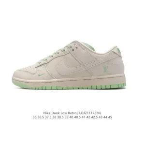 Nike Dunk Low Retro Court Classic Basketball Sneakers