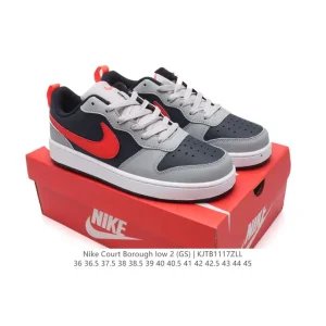 Nike Court Borough Low Men's and Women's Leather Low-Top Sneakers