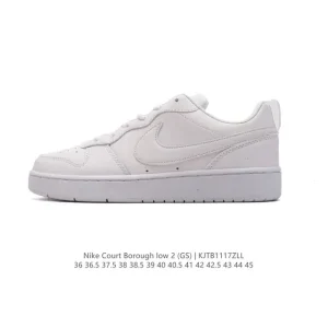 Nike Court Borough Low Men's and Women's Leather Low-Top Sneakers