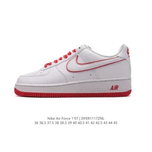 Nike Air Force 1 Low 07 Honeycomb Sneakers White Casual Shoes