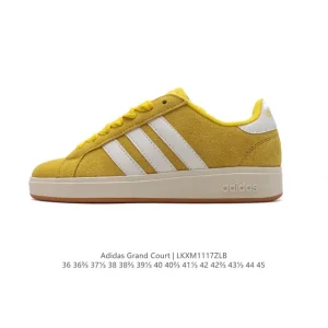 Adidas Neo Grand Court Lazy Egg Limited Edition Sneakers for Men and Women