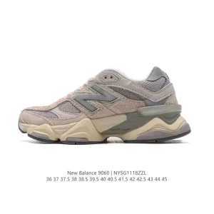 New Balance 9060 Grey Comfortable Dad Shoes for Men and Women