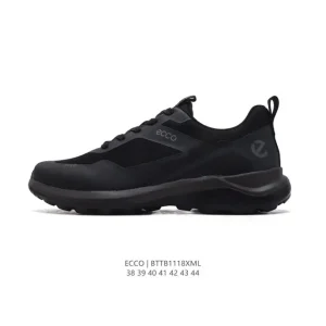ECCO Men's Outdoor Casual Sneakers Breathable Lightweight Lace-Up Shoes