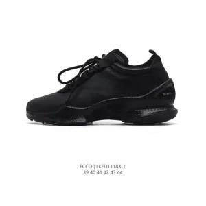 ECCO Men's Outdoor Casual Sneakers Lightweight Breathable Lace Up Shoes