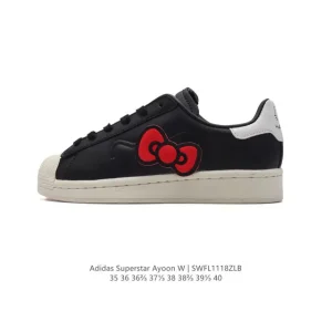 Adidas Superstar Ayoon W Classic Shell Toe Sneakers for Men and Women