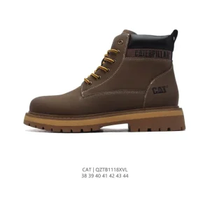 Cat Men's Classic Martin Boots Outdoor Hiking Casual Shoes