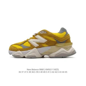 New Balance 9060 Grey Unisex Comfortable Dad Shoes with Abzorb Cushioning