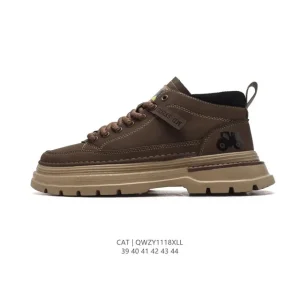 Dr Martens Men's Classic Leather Martin Boots with Chunky Sole