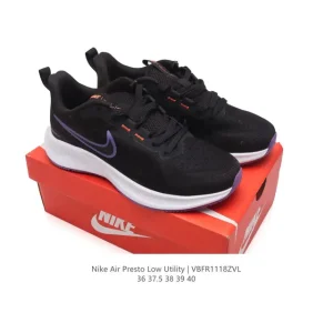 Nike Air Presto Low Utility Knit Mesh Chunky Sole Sneakers