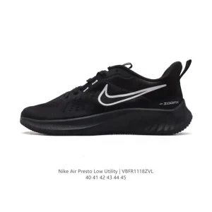 Nike Air Presto Low Utility Knit Mesh Thick Sole Sneakers