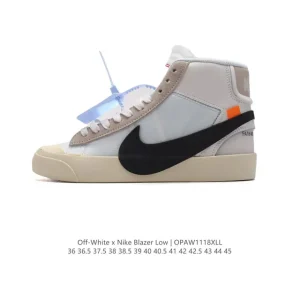 Off-White x Nike Blazer Mid 'OW' Collaboration Sneaker