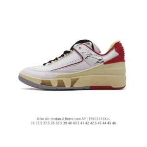 Jordan Air Retro 2 DV9956-118 Vintage Basketball Shoes