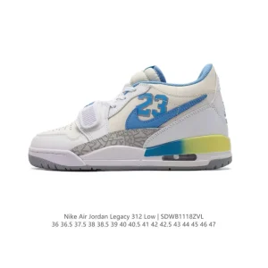 Jordan Legacy 312 Low Men's Basketball Shoes with Air Cushioning