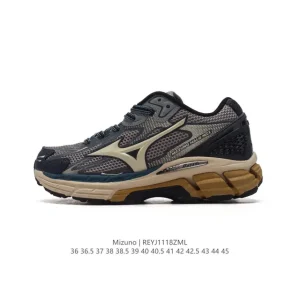 Mizuno Sportstyle Retro Fashion Comfortable Running Shoes with Wave Cushioning