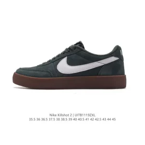 J.Crew X Nike Killshot II Leather Sneakers in Cream White and Brown Gum Sole