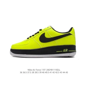 Nike Air Force 1 '07 Low CW2288-111 White Leather Casual Sneakers