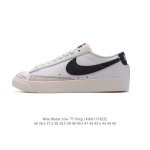 Nike Blazer Low '77 Jumbo Oversized Swoosh Vintage Sneakers