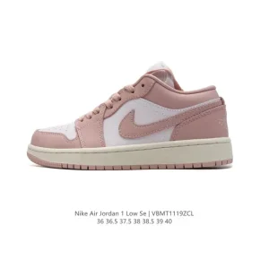 Jordan Air AJ1 Low Women's Retro Basketball Shoes with Air Cushion