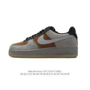 Nike Air Force 1 '07 Low CQ5059-101 Honeycomb Air Cushion Sneaker