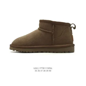 UGG Classic Mini Boot Women's Winter Wool Slipper with Flat Sole