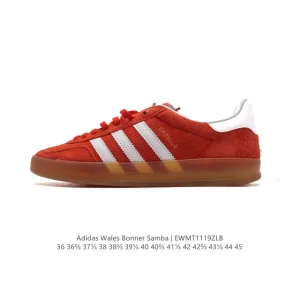 Wales Bonner x Adidas Classic Leather Low-Top Sneakers with Suede Details