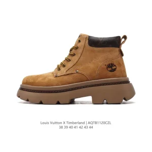 Timberland Heritage 6-Inch Classic Yellow Boots for Men Outdoor Hiking