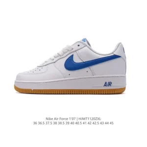 Nike Air Force 1 '07 Low DJ3911-101 White Leather Casual Sneakers