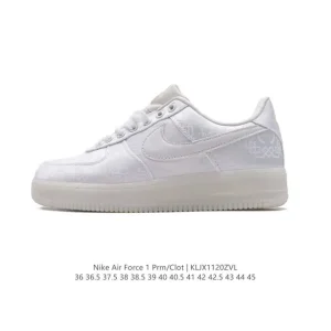 Nike Air Force 1 CLOT Fragment Design Silk Low Black JT Premium