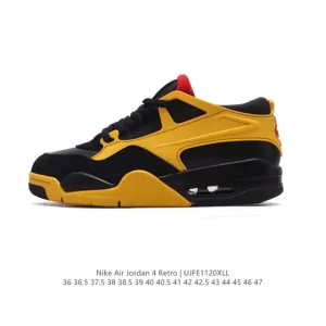 Jordan Air 4 Retro OG Low Fq7939-001 Men's Women's Basketball Shoes