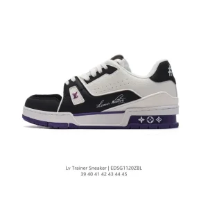 Louis Vuitton Trainer Sneaker Low Full Diamond Fashion Luxury Shoes