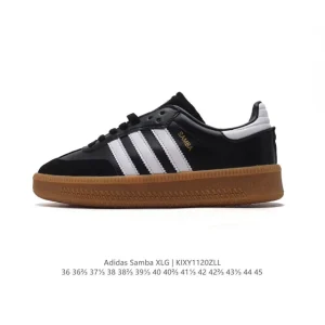 Adidas Samba Xlg Chunky Sole Retro Casual Skate Shoes for Men and Women