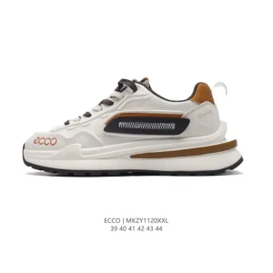 ECCO Men's Casual Sneakers - Breathable Lightweight Comfortable Shoes