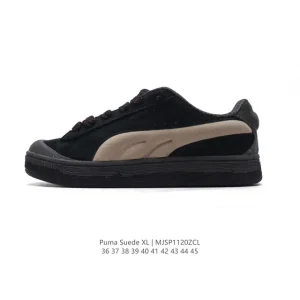 PUMA Suede XL Low Top Retro Casual Sneakers with Platform Sole