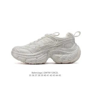 Balenciaga 3XL Sneaker Diamond Mesh Low-Top Vintage Distressed Sneakers