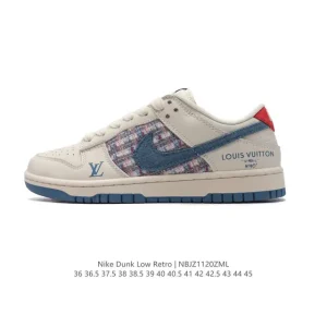 Nike Dunk Low LV Collaboration Retro Basketball Skateboarding Sneakers