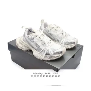 Balenciaga 3XL Sneaker Low Top Retro Dad Shoe with Mesh and Reflective Details