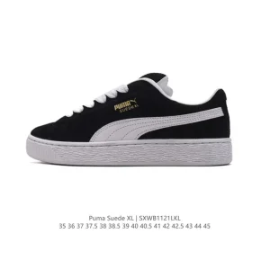 PUMA Suede XL Low-Top Retro Lightweight Breathable Sneakers with Thick Sole