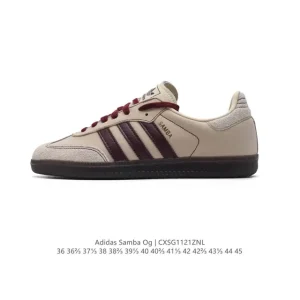 Adidas Originals Samba OG Shoes Classic Leather T-Toe Sneakers