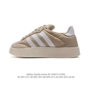Adidas Originals Samba Home Winter Warm Bread Shoe for Men and Women