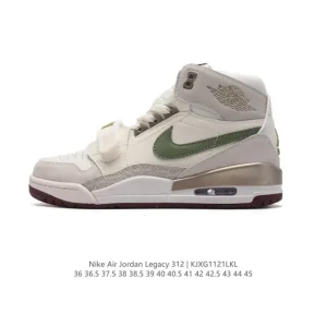 Jordan Legacy 312 Low Men's Basketball Shoes with Air Cushion